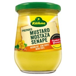 Mostarda Levemente Picante Kühne Vidro 255g	