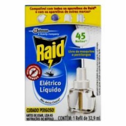 REPELENTE ELET LIQ RAID REFIL 32,9ML