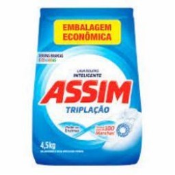 LAVA ROUPAS ASSIM TRIPLACAO SACHE 4,5KG ORIGINAL