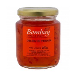 Geleia Pimenta Bombay Herbs & Spices Vidro 250g	