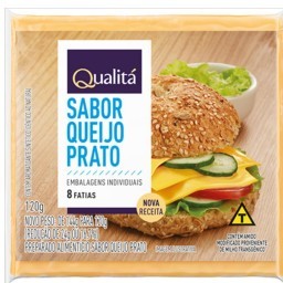 Queijo Fundido Tipo Prato Qualitá 120g  