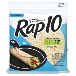 Pão Tortilha Fit Rap10 Pouch 297g