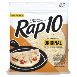 Pão Tortilha Original Rap10 Pouch 297g