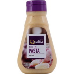 Alho em Pasta sem Sal QUALITÁ 200g