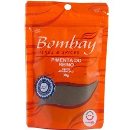 Pimenta-do-Reino Pó Bombay Herbs & Spices Pouch 30g	