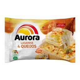 Lasanha Quatro Queijos AURORA 600g