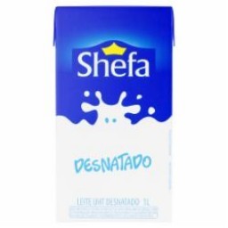 Leite Shefa 1 L Desnatado