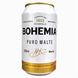 Cerveja Bohemia Puro Malte Lata 350 Ml