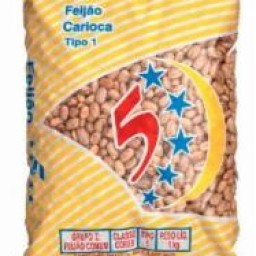 Feijao Carioca 5 Estrelas 1 Kg