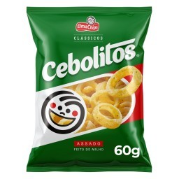 Salgadinho De Milho Cebola Elma Chips Cebolitos Pacote 60G