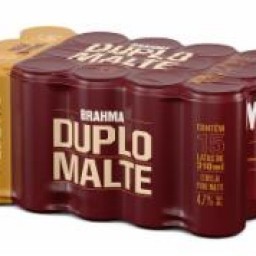 Pack Cerveja Brahma Duplo Malte Lata 310 Ml C/15