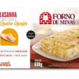 Lasanha Forno De Minas 600 G Quatro Queijos