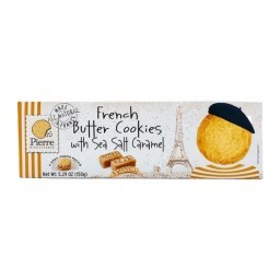 Biscoito PIERRE Caramelo e Sal 150g _ Importação 