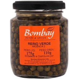 Pimenta-do-Reino Verde Bombay Herbs & Spices Vidro 110g	