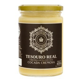 Cocada Cremosa Tesouro Real Vidro 400g