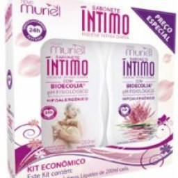 Kit Sab Intimo Muriel C/2 200 Ml Tradicional+Floral