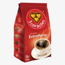 Cafe 3 Coracoes Pouch 500 G Extra Forte