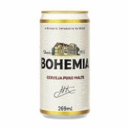 Cerveja Bohemia Puro Malte Lata 269 Ml