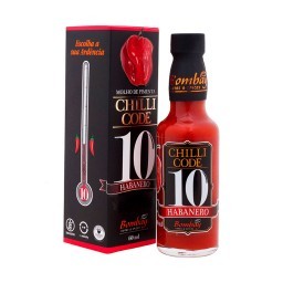 Molho de Pimenta Habanero Bombay Herbs & Spices Chilli Code Vidro 60ml	