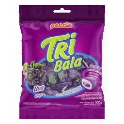 Bala Peccin Tribala Uva 100g 