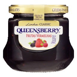 Geleia Frutas Vermelhas Queensberry Classic Vidro 320g