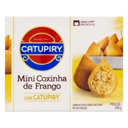 Mini Coxinha Congelada Pré-Frita Frango com CATUPIRY Caixa 300g