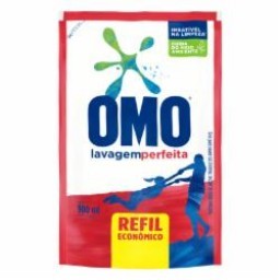 Lava Roupas Omo Refil 900 Ml Lavagem Perfeita