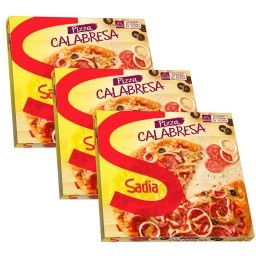 Combo: 3 Pizzas Congeladas Calabresa Sadia 460g