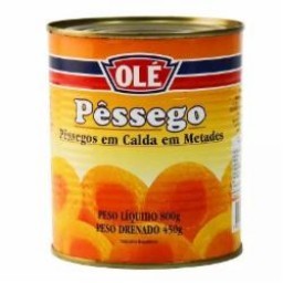 Pessego Em Calda Ole 450 G