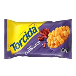 Salgadinho De Trigo Churrasco Torcida Jr. 38G