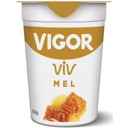 Iogurte VIGOR Viv Natural Integral com Mel 150G