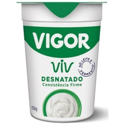 Iogurte Desnatado Vigor Viv Copo 150g