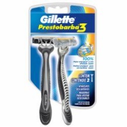 Aparelho Gillette Prestobarba 3 C/2