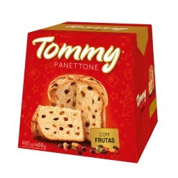 Panettone com Frutas TOMMY Caixa 400g