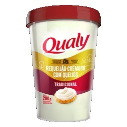 Requeijão Cremoso com Queijo Tradicional Qualy Copo 200g