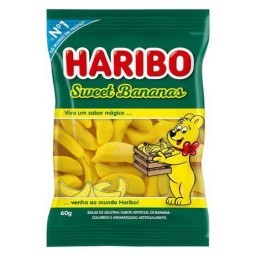 Bala de Gelatina Sweet Bananas 60g