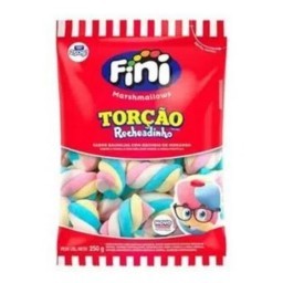 Marshmallow Recheadinho Torção Fini 250g