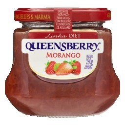 Geleia Morango Diet Queensberry Vidro 280g