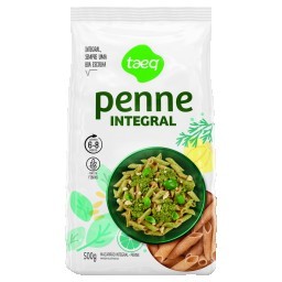 Macarrão Integral Penne Taeq Pacote 500g