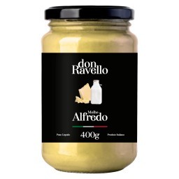 Molho Alfredo Don Ravello 400g _ Importação 