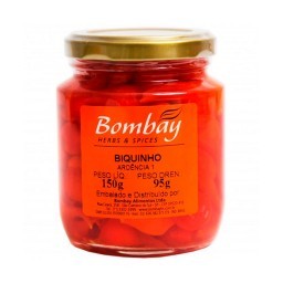 Pimenta-Biquinho em Conserva Bombay Herbs & Spices Vidro 95g	