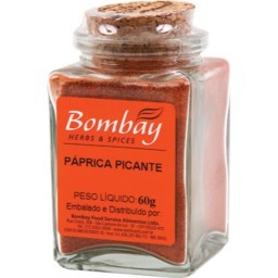 Páprica Picante Bombay Vidro 60g