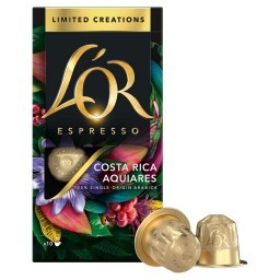 Café em Cápsula Torrado e Moído Espresso Costa Rica L'or Caixa 52g 10 Unidades