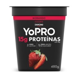 Iogurte Morango Danone Yopro 480g