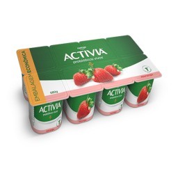 Iogurte Líquido ACTIVIA Morango Leite Fermentado 680g