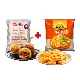 Combo da Criançada: Pão de queijo Edição Especial 30 anos 400g + Batata Smiles