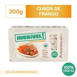 Cubos de Frango Incrível! 100% Vegetal 200g