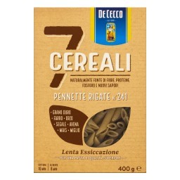 Macarrão de Sêmola de Trigo Grano Duro Penne Rigate 241 De Cecco Caixa 400g