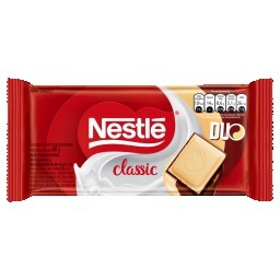 Chocolate ao Leite e Branco Duo Classic Pacote 80g