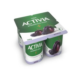 Leite Fermentado Polpa ACTIVIA Ameixa 340g